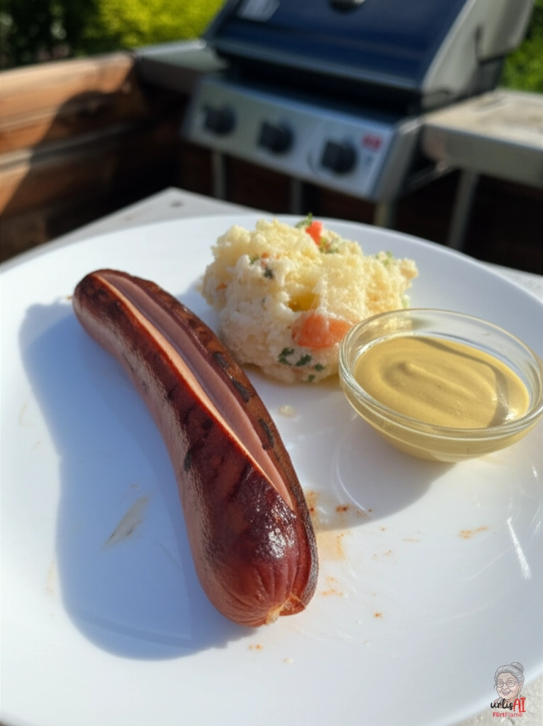 Mökki Senfwurst — Gasgrill