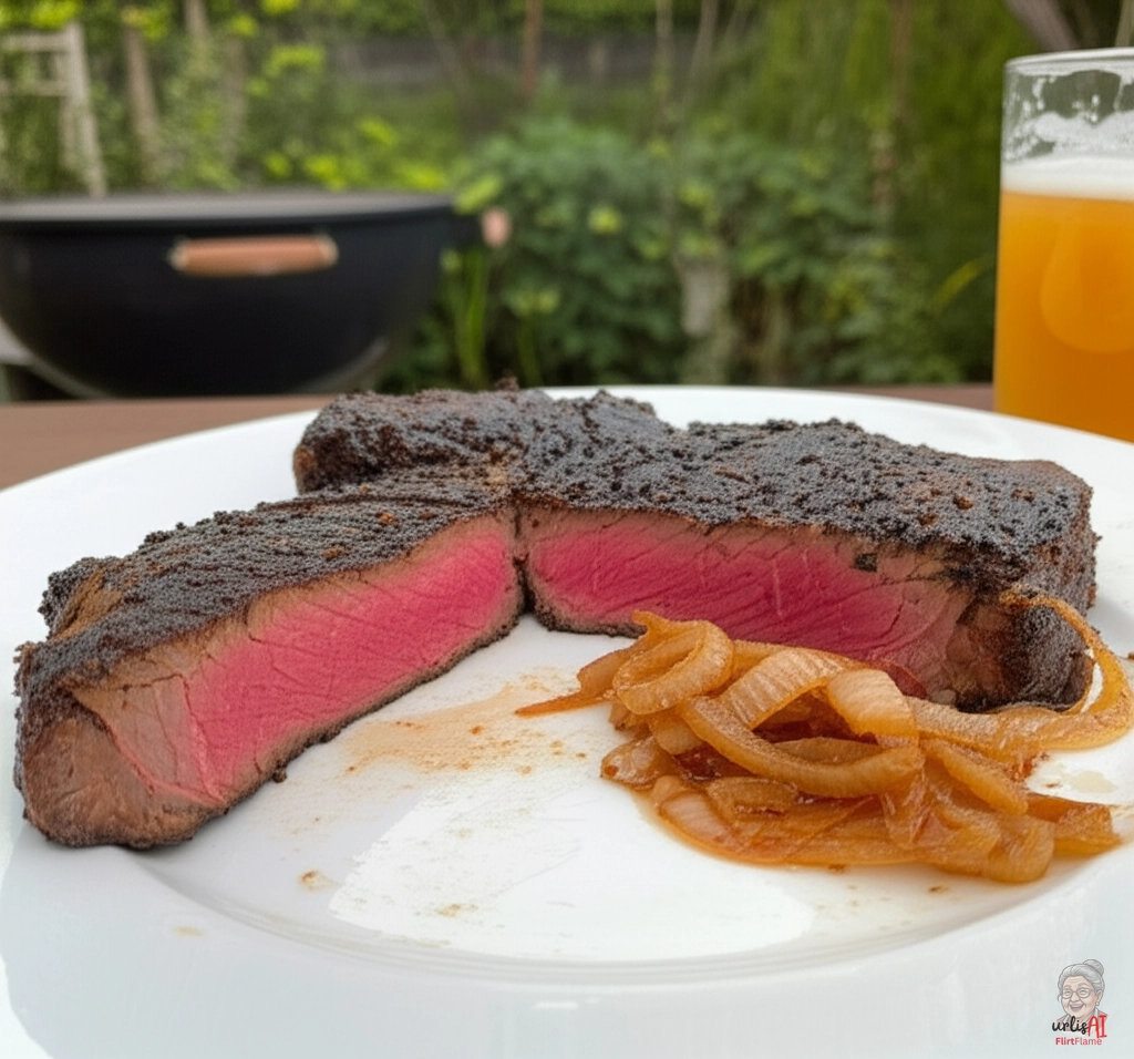 Flandern Biersteak — Kohlegrill