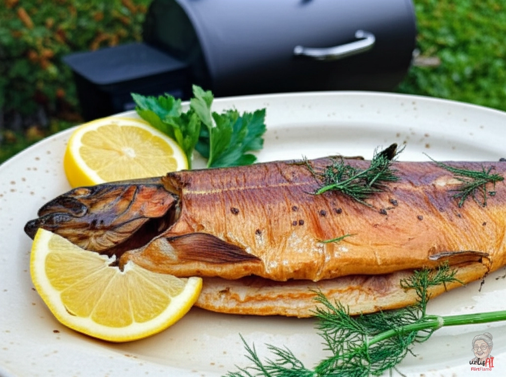 Duftende Kräuterforelle — Smoker