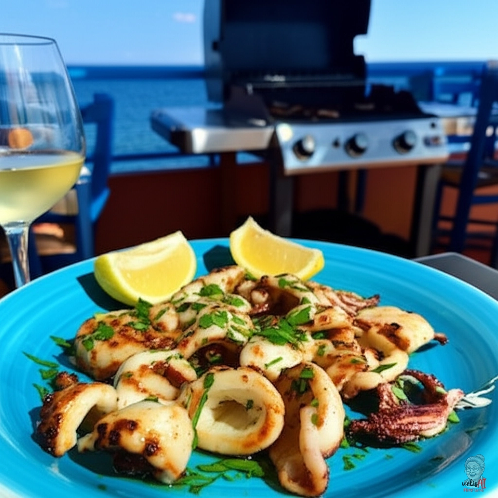 Butterzarte Zitronencalamari — Gasgrill