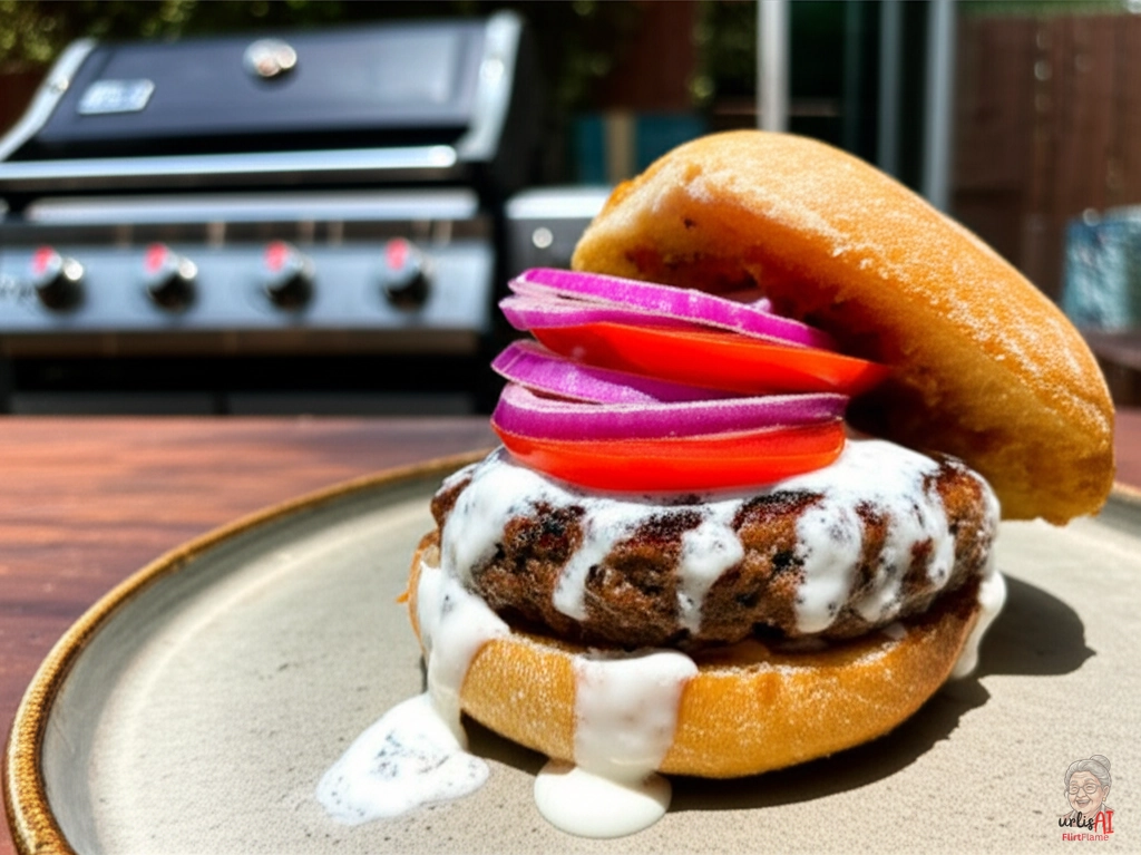 Koriander-Kümmelburger — Gasgrill