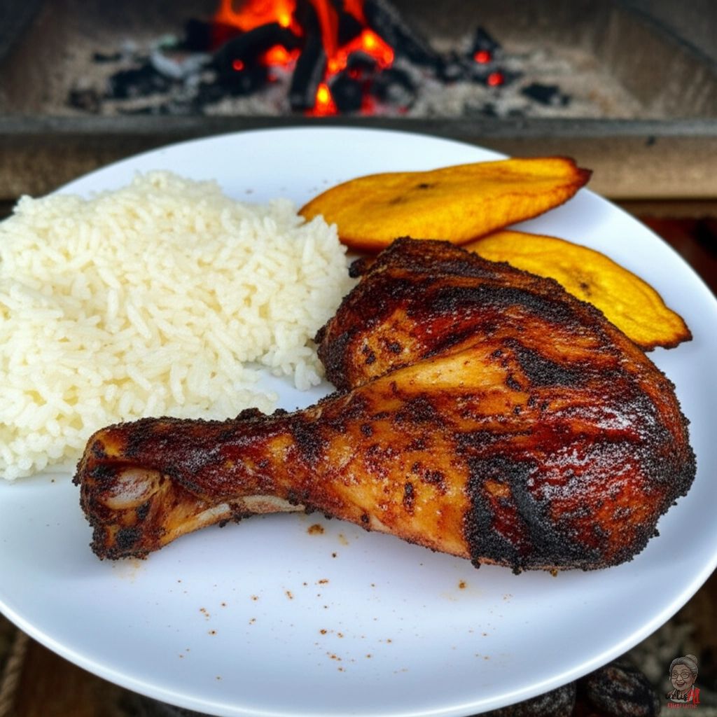 Goldene Muskatnusskeulen — Kohlegrill