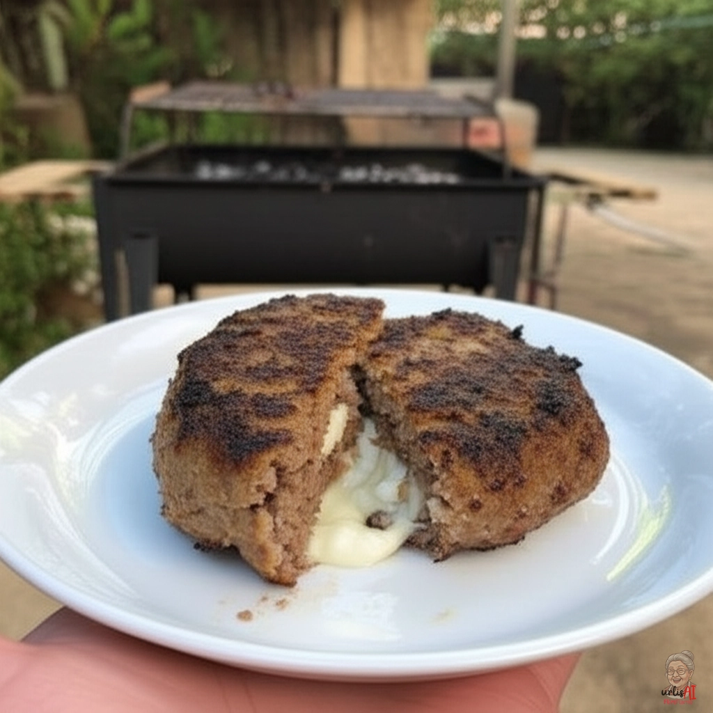 Goldene Oregano Bifteki — Kohlegrill