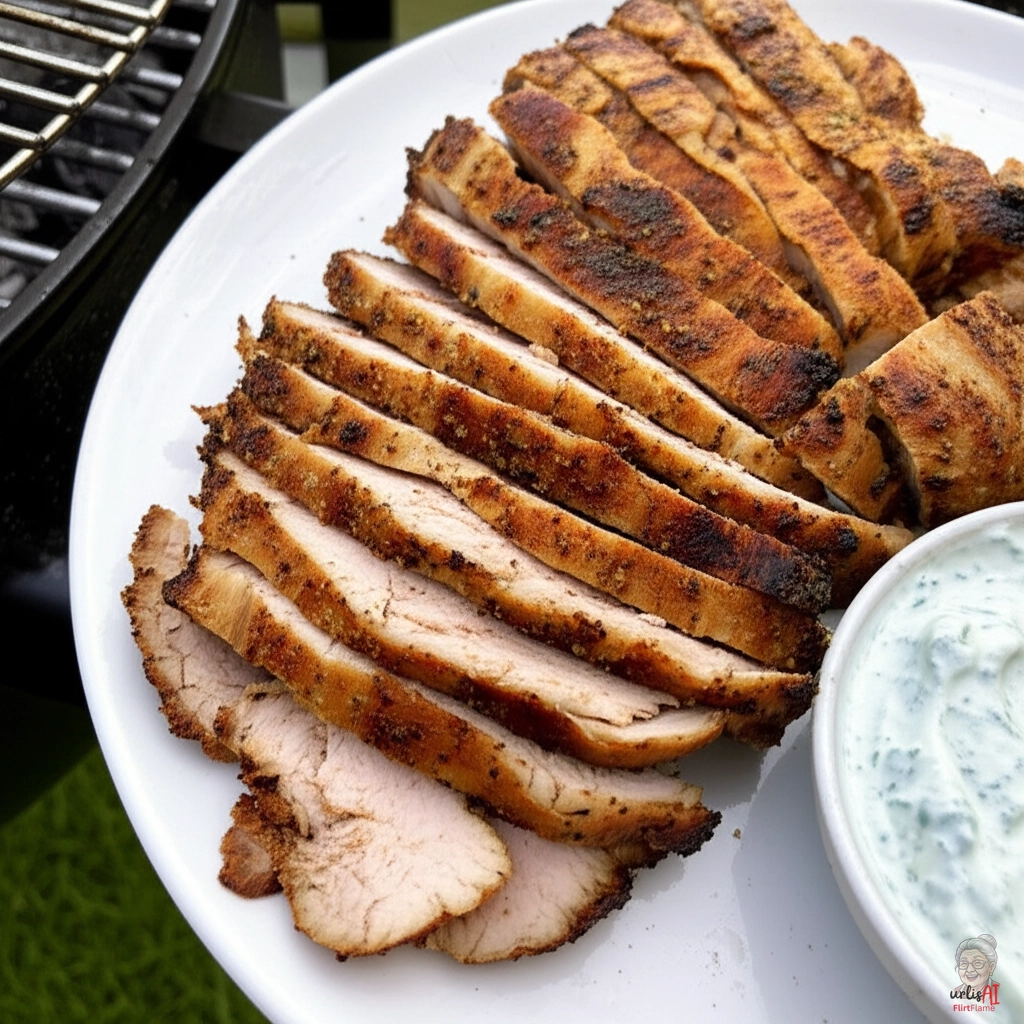 Saftige Oregano Gyros — Kohlegrill
