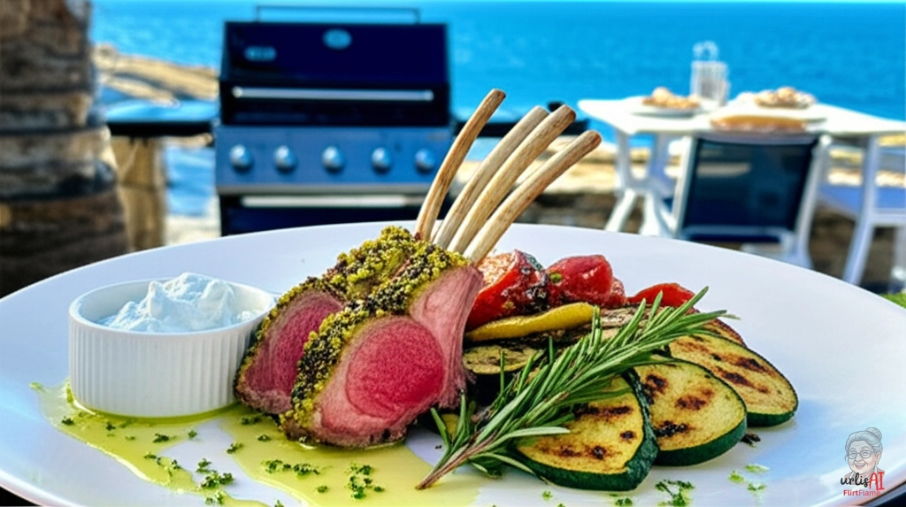 Rosiges Rosmarin Karree — Gasgrill