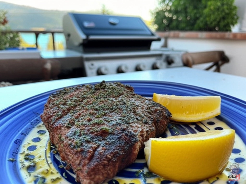 Würziges Oregano Steak — Gasgrill