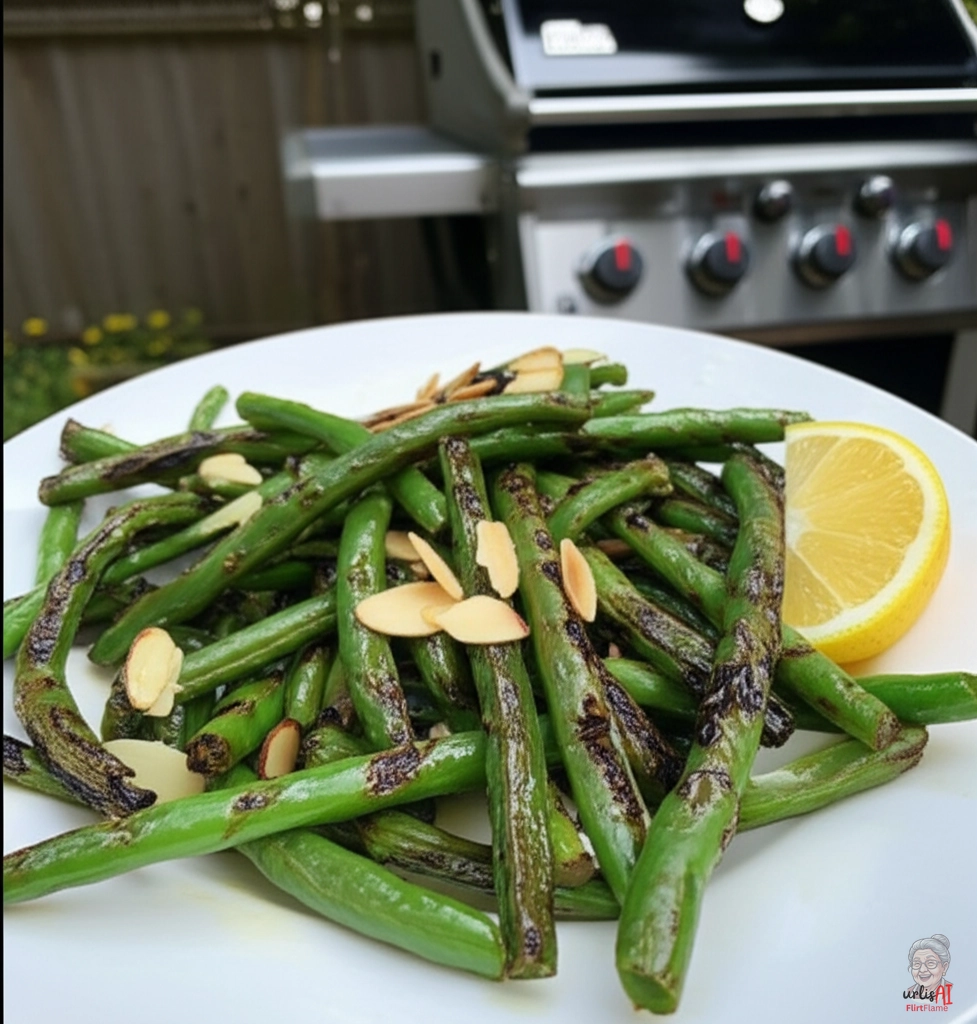 Bohnen Amandine — Gasgrill
