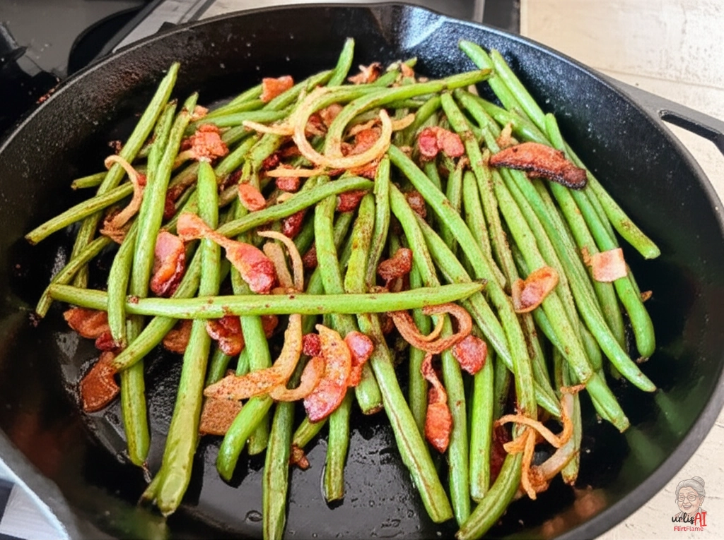 Green Bean Bacon — Smoker