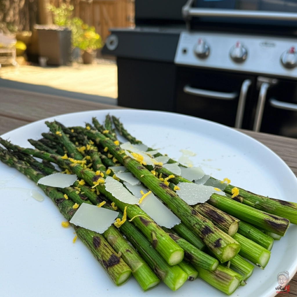 Spargel Parmesan Grill — Gasgrill