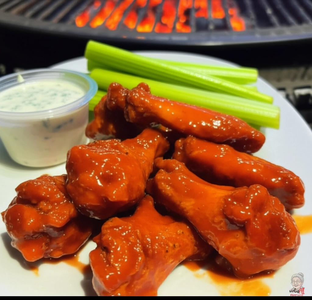 Hot Buffalo Wings — Kohlegrill