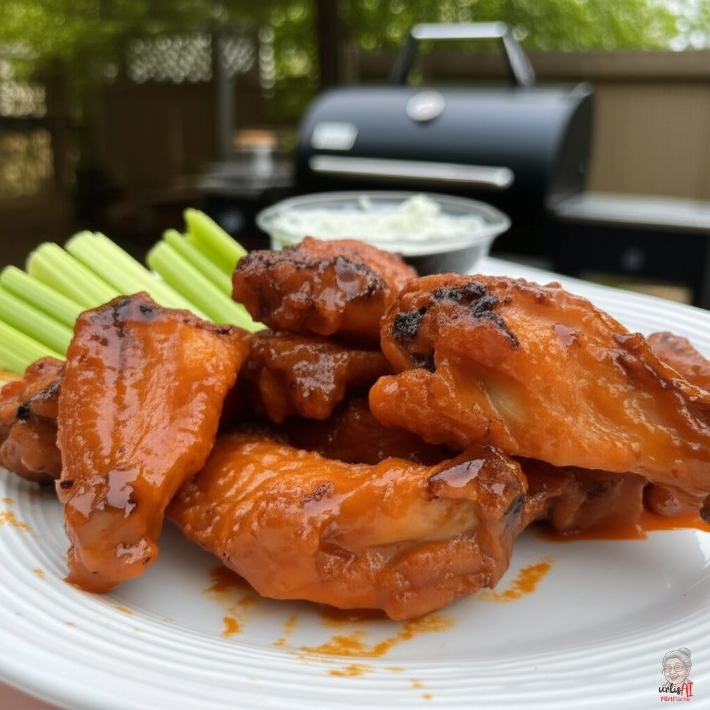 Smoked Buffalo Wings — Smoker