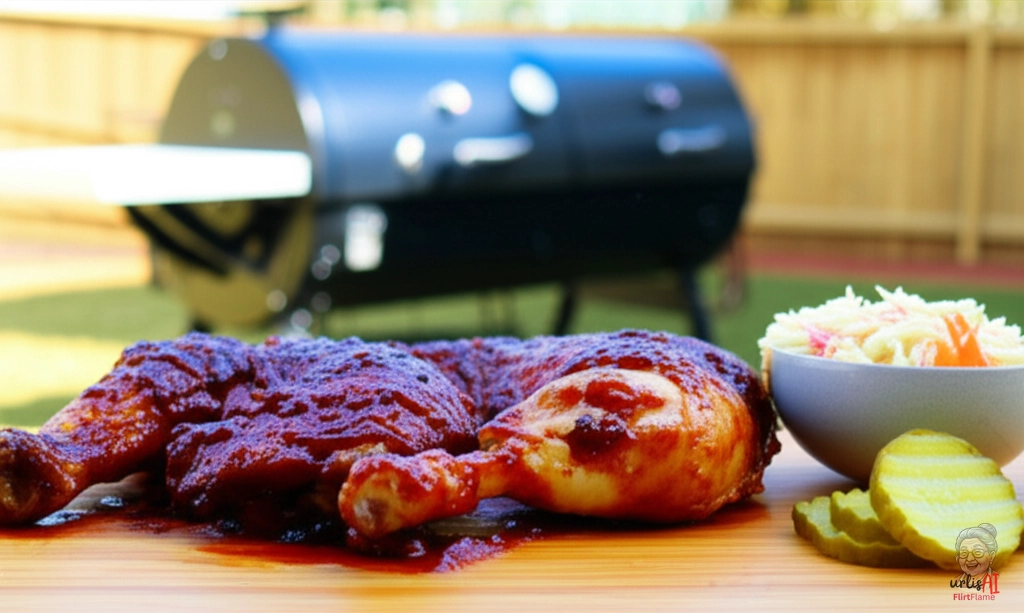 Sticky BBQ Schenkel — Smoker