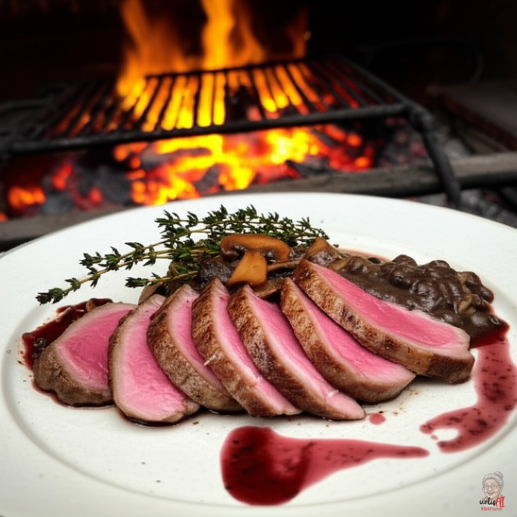 Red Wine Medaillons — Kohlegrill