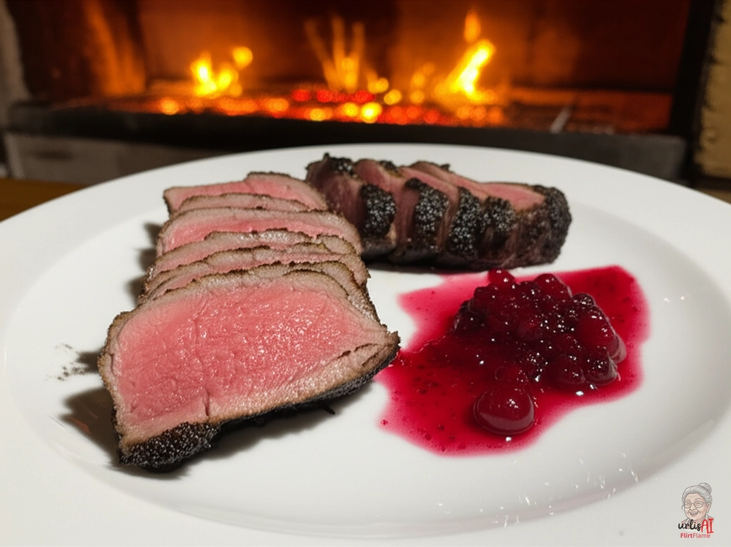 Juniper Berry Rücken — Kohlegrill