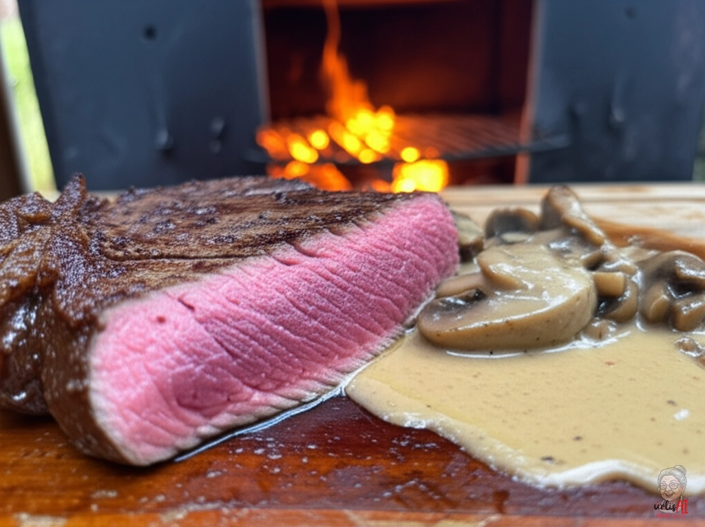 Porcini Cream Steak — Kohlegrill