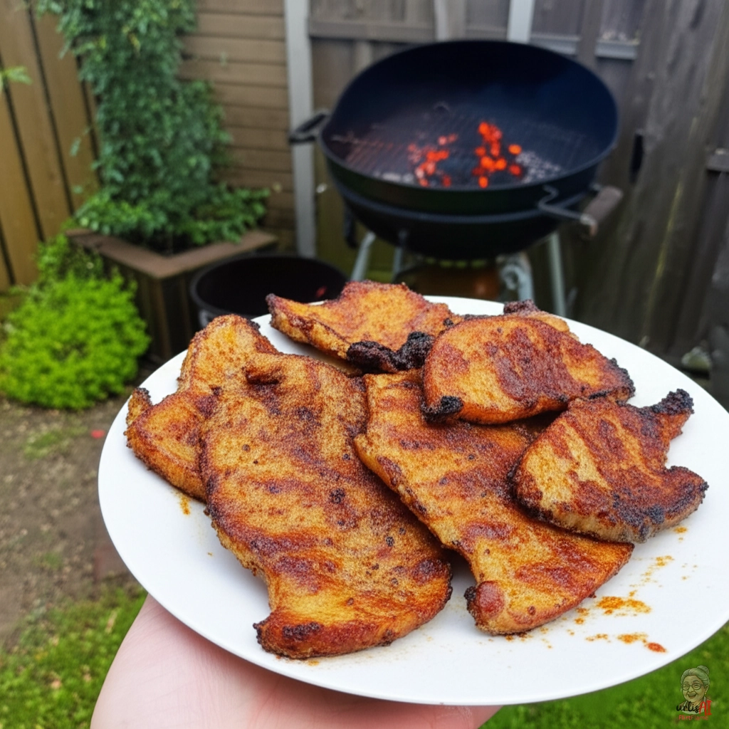 Crusty Mustard Speklapjes — Kohlegrill