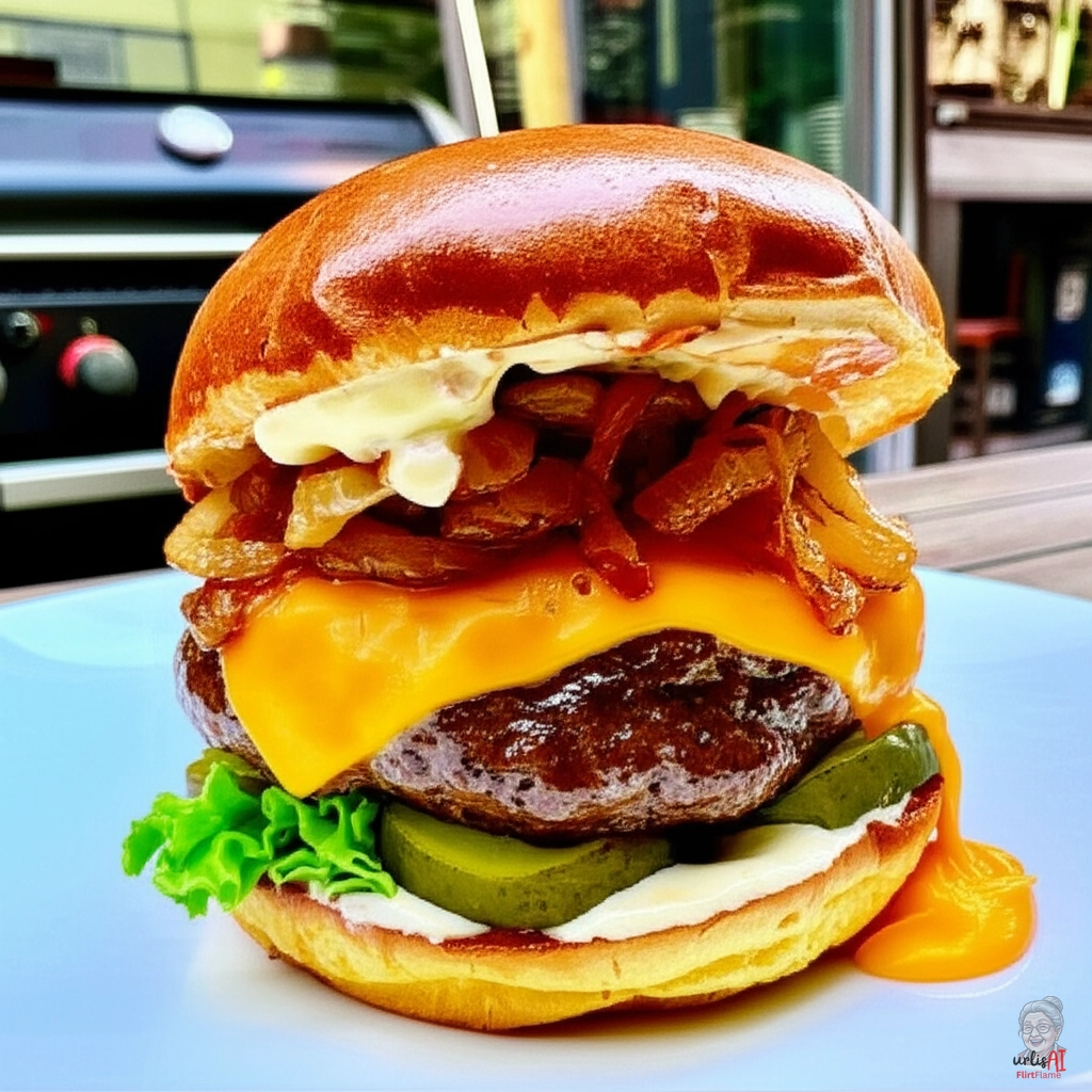 Creamy Gouda Smash — Gasgrill