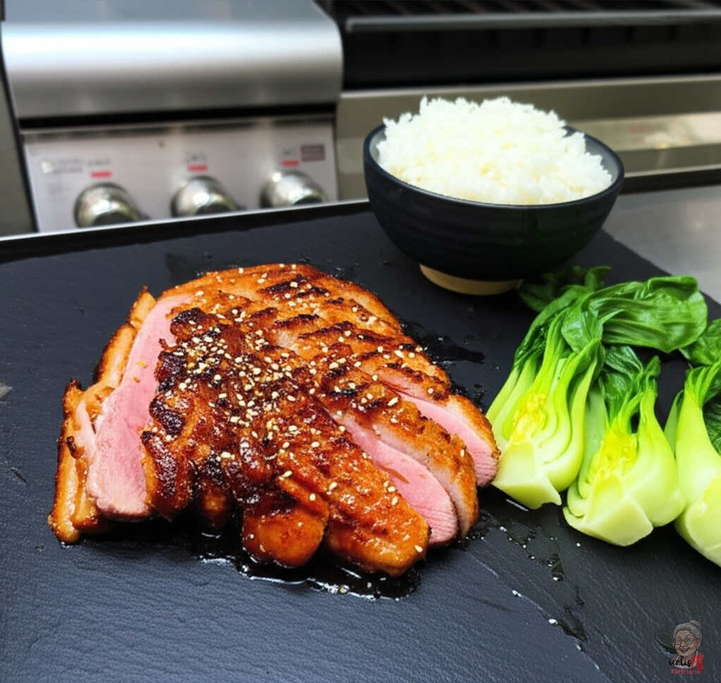 Sweet Ginger Duck — Gasgrill