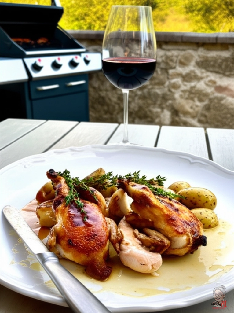 Golden Thyme Quails — Gasgrill