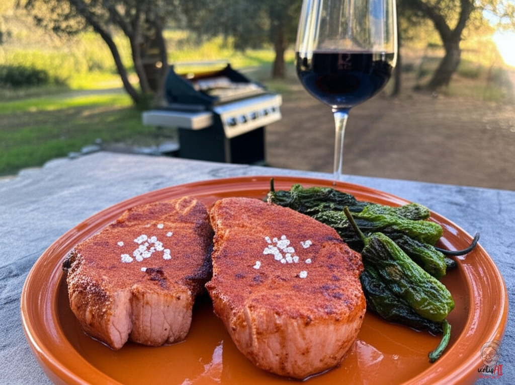 Pimentón Iberico Chops — Gasgrill