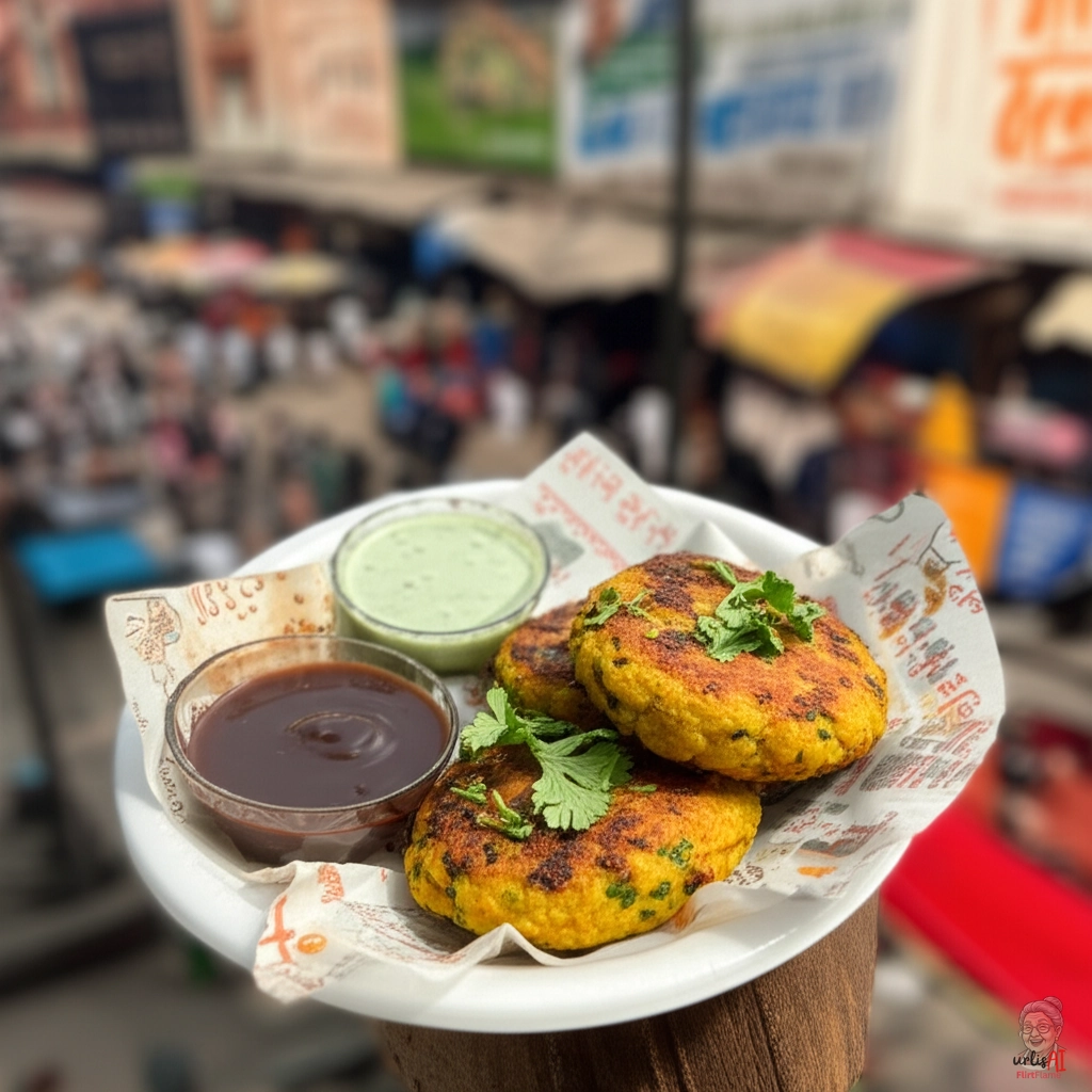 Goldene Aloo Tikkis — Gasgrill