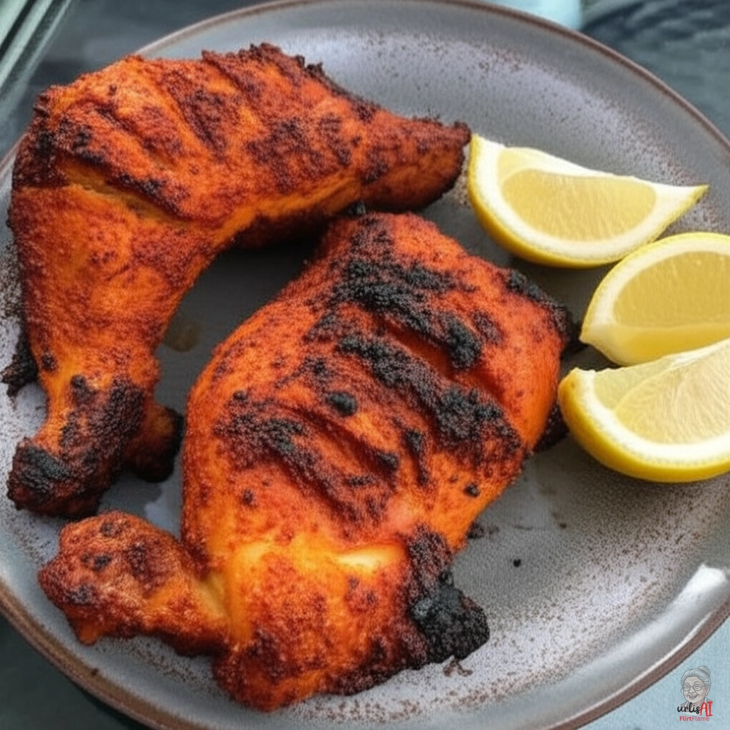 Smoky Tandoori Schenkel — Gasgrill