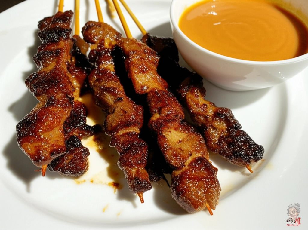 Würzige Satay Lammspieße — Kohlegrill