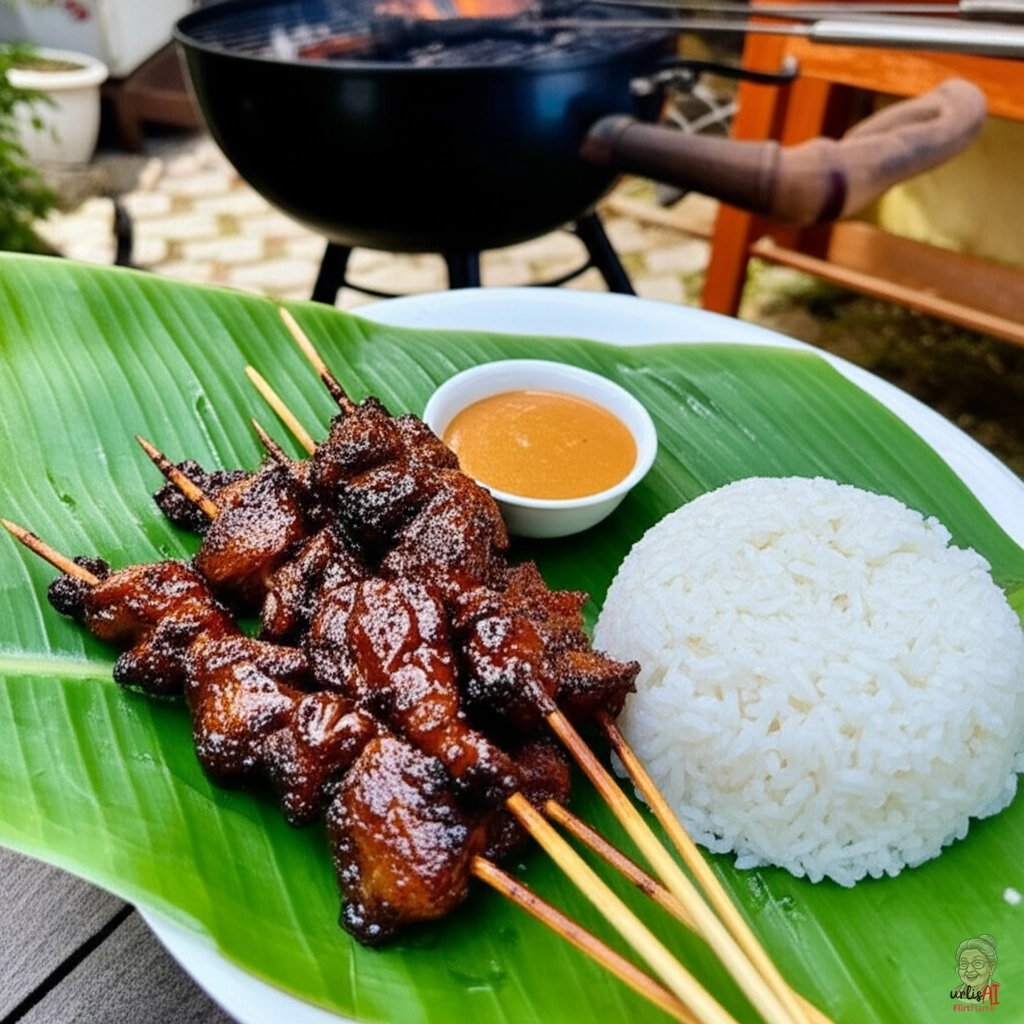 Karamell Sate Kambing — Gasgrill
