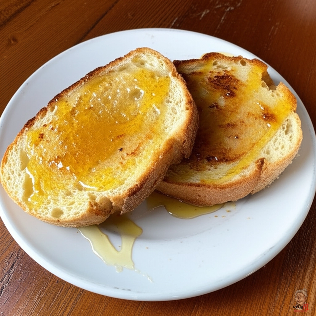 Goldenes Honigbrot — Gasgrill