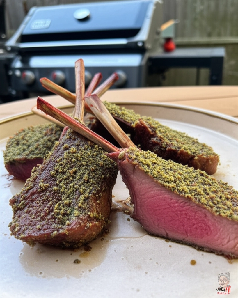 Duftende Rosmarinkoteletts — Gasgrill