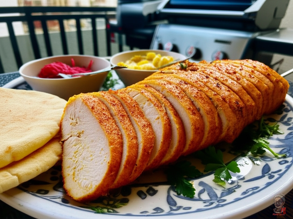 Goldene Zimtsteaks — Gasgrill