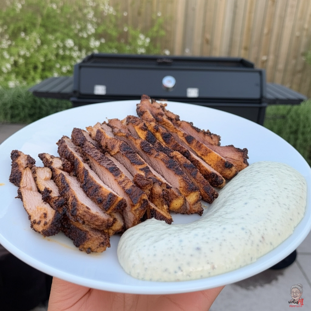 Rauchiges Lammshawarma — Kohlegrill