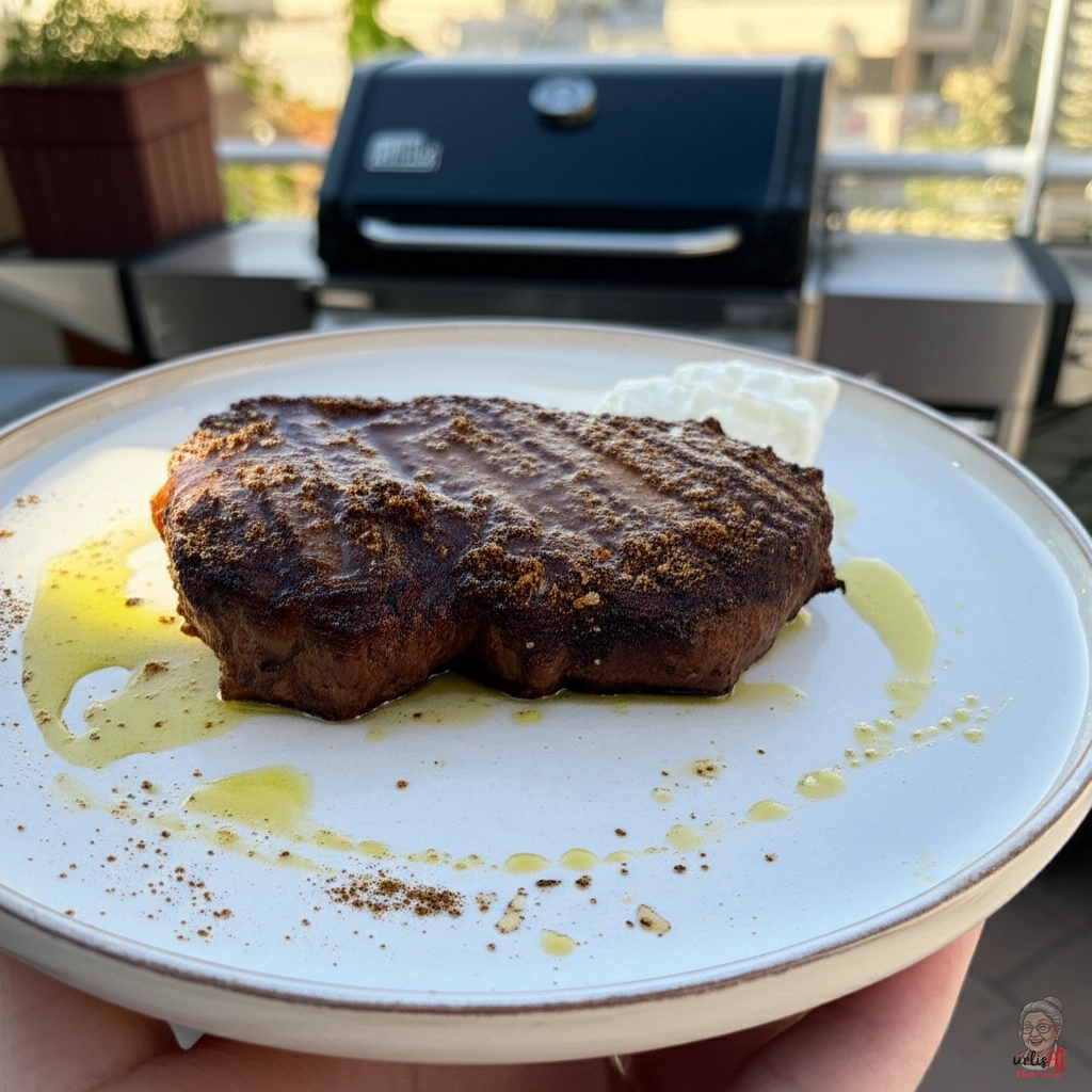 Baharat Gewürzsteaks — Gasgrill