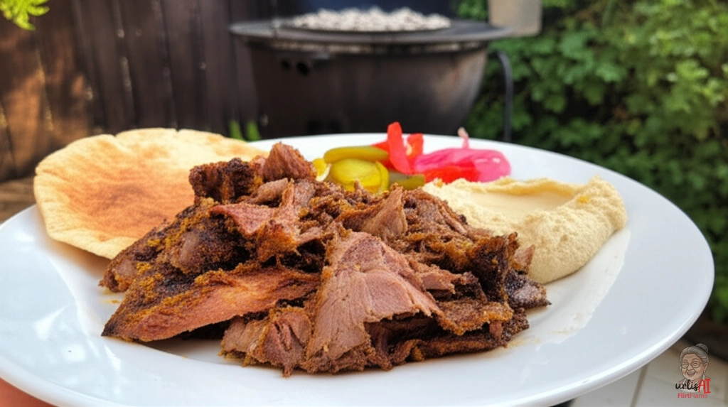 Koriander Flammenlamm — Kohlegrill