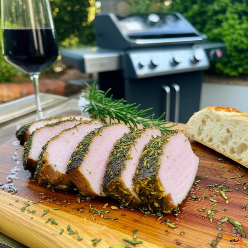 Fenchel Kräutermedaillons — Gasgrill