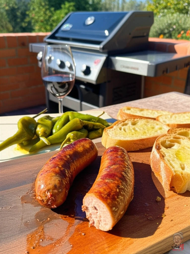 Fenchel Grillwürste — Gasgrill