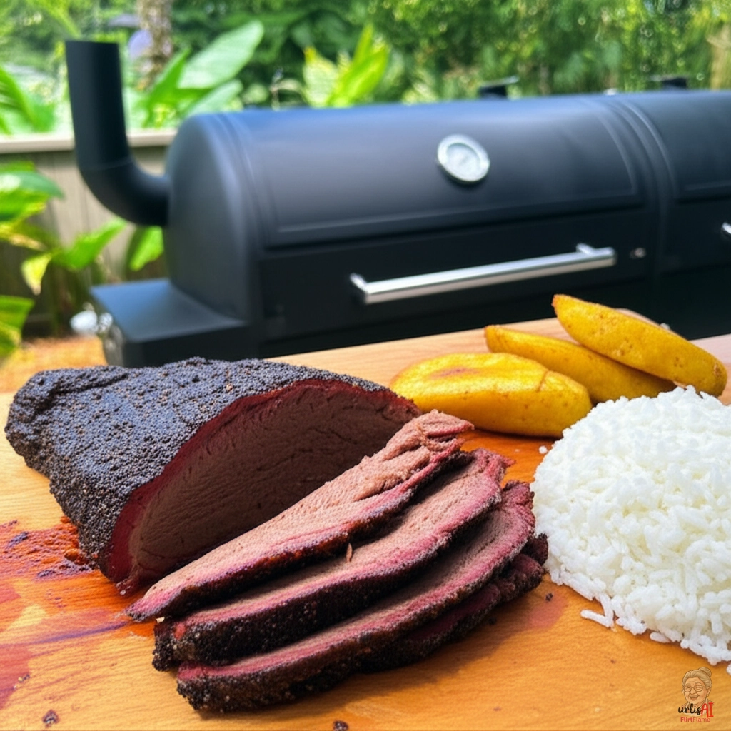 Jerk Brisket — Smoker