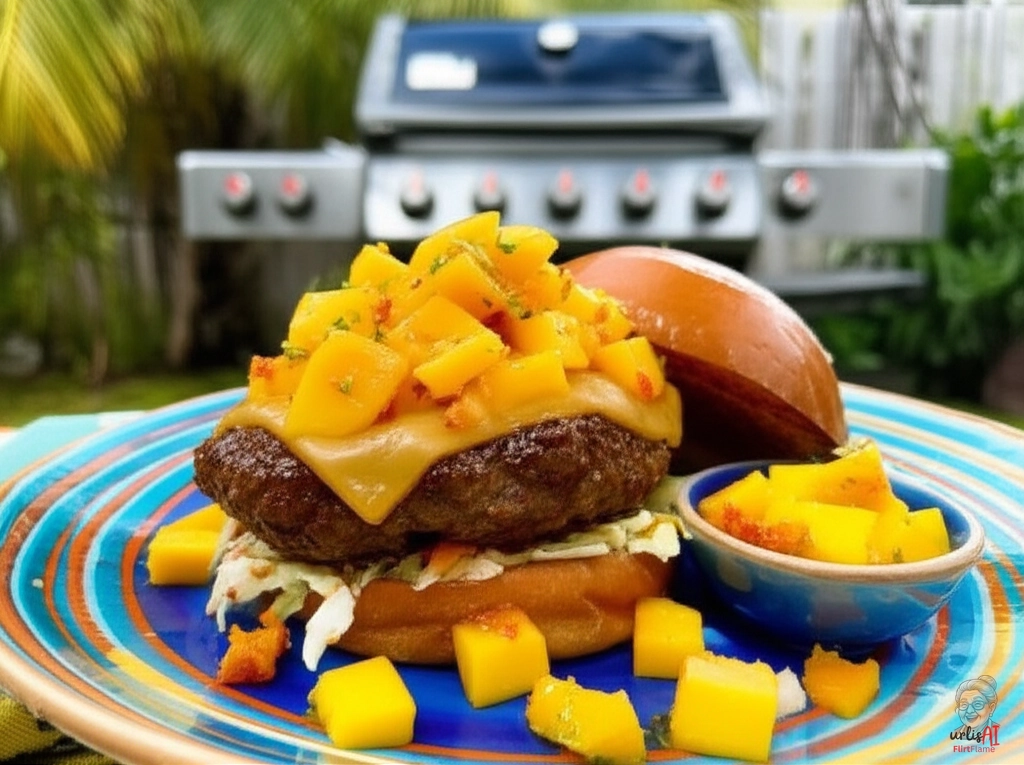 Jerk Mango Smash — Gasgrill