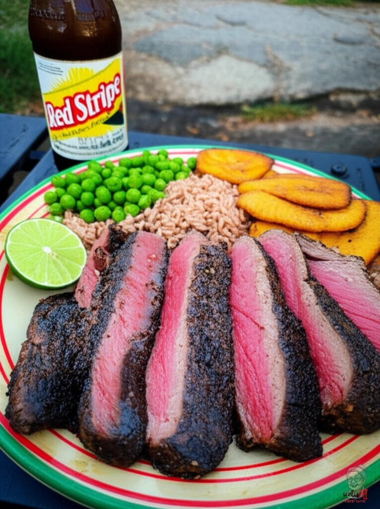 Jerk Fire Steaks — Gasgrill