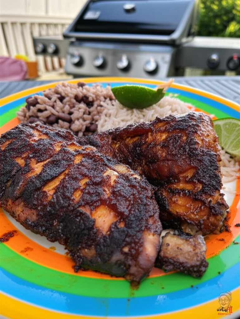 Hot Jerk Drumsticks — Gasgrill