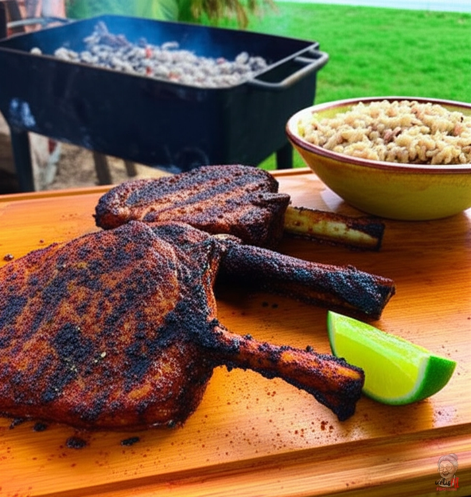 Piment Jerk Chops — Kohlegrill