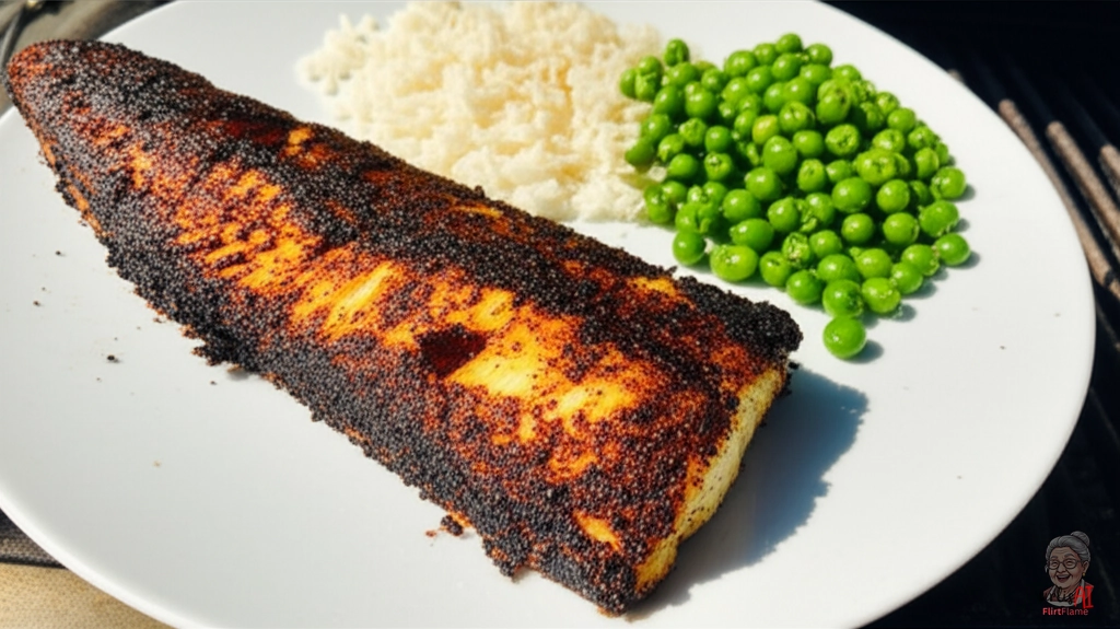 Jerk Flame Fish — Kohlegrill