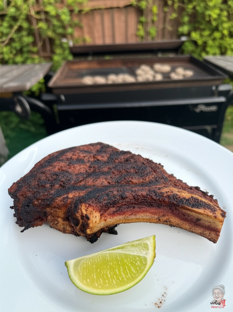 Smoky Jerk Chops — Kohlegrill