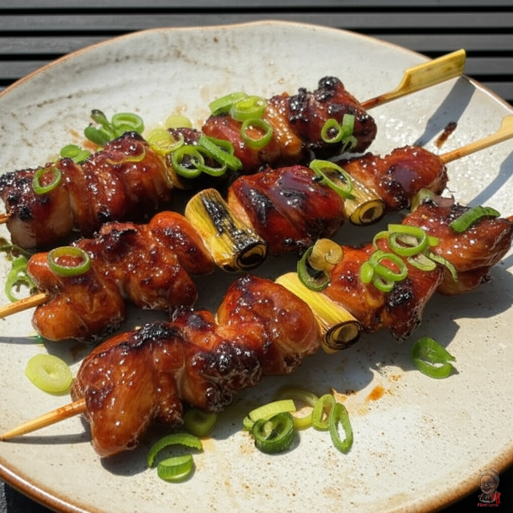 Karamell Yakitori — Gasgrill