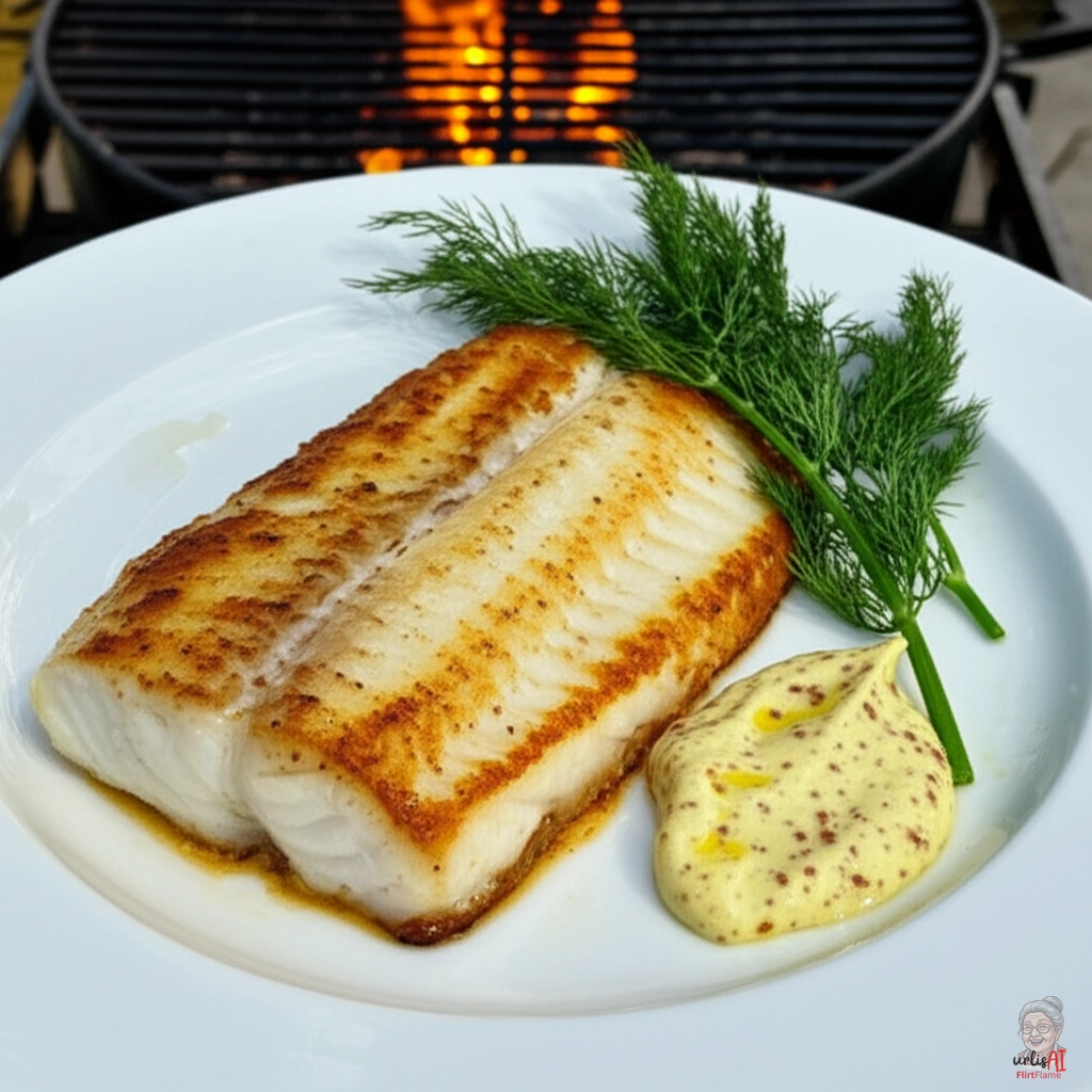 Dill Butterkruste — Kohlegrill