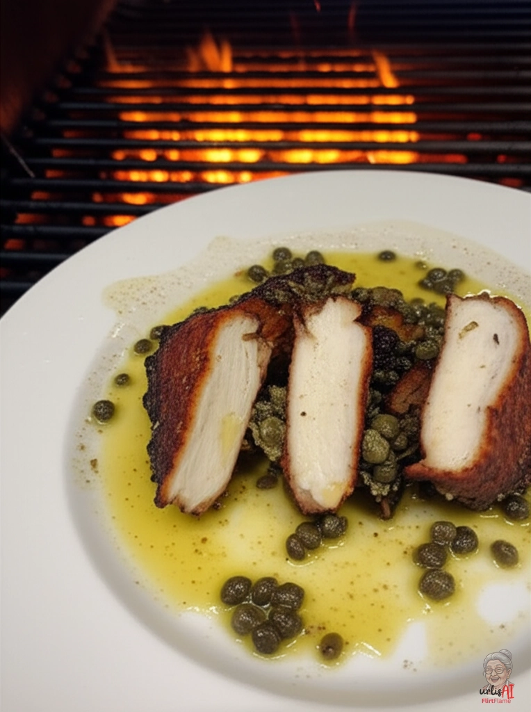 Zitronen Goldkruste — Kohlegrill