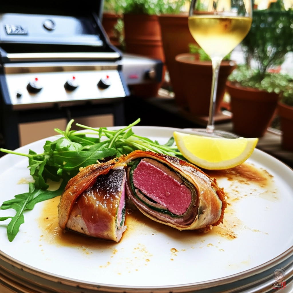 Saltimbocca Goldblatt — Gasgrill