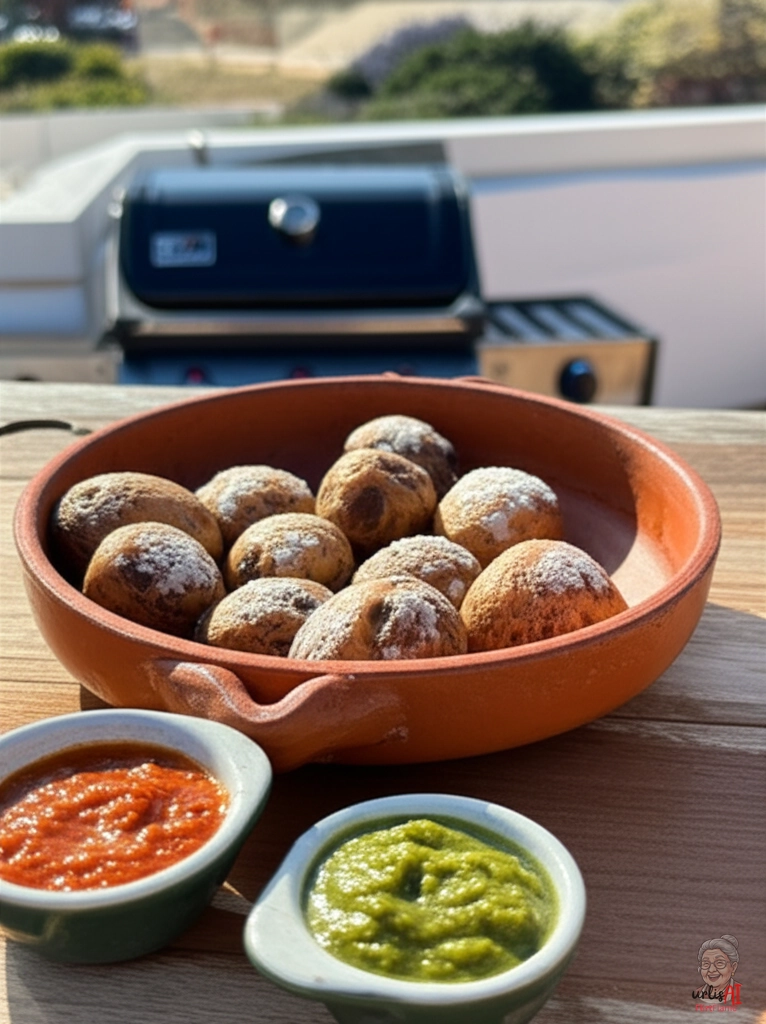 Salzkrusten Tapas — Gasgrill