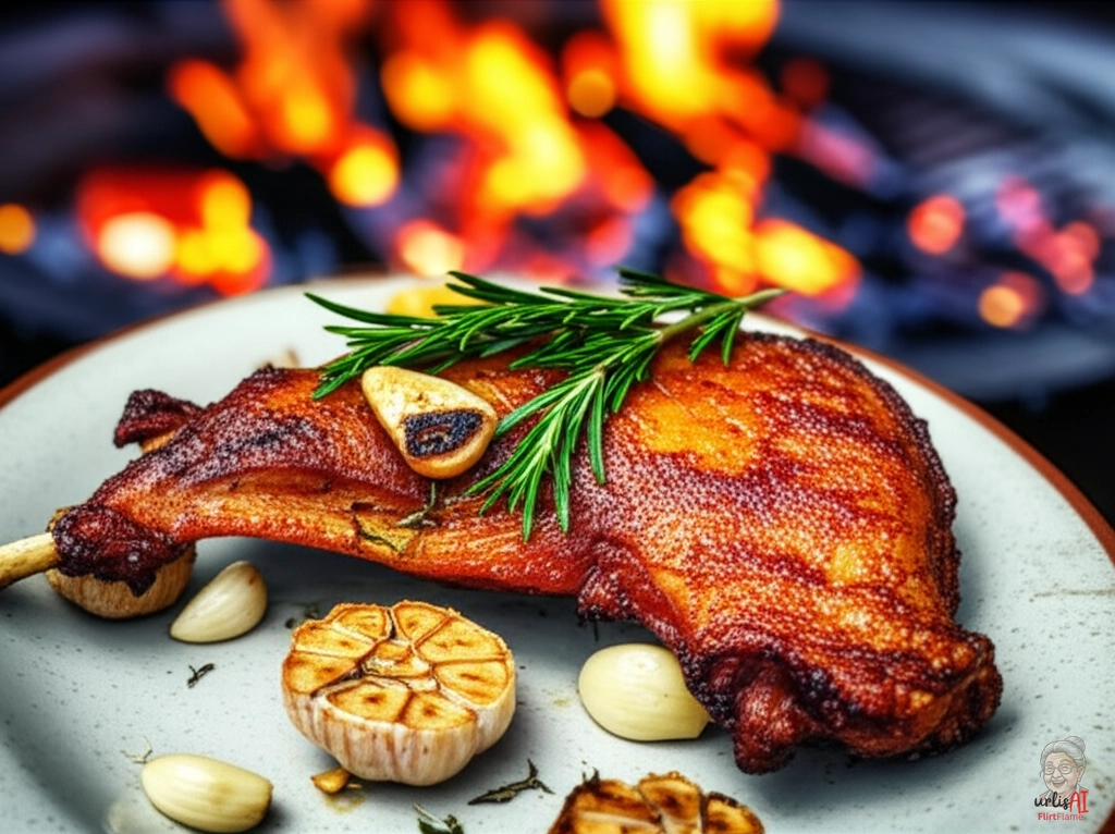 Rosmarin Glutkeule — Kohlegrill