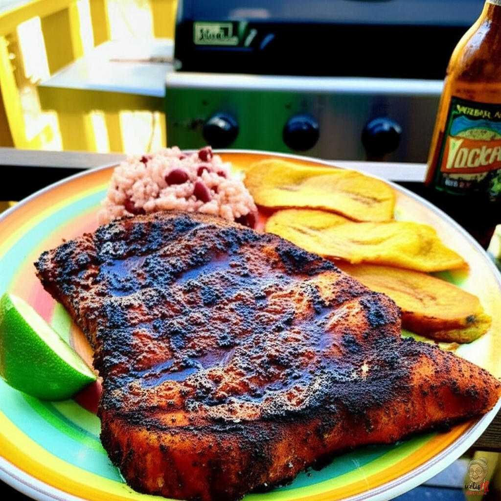 Jerk Fire Steaks — Gasgrill